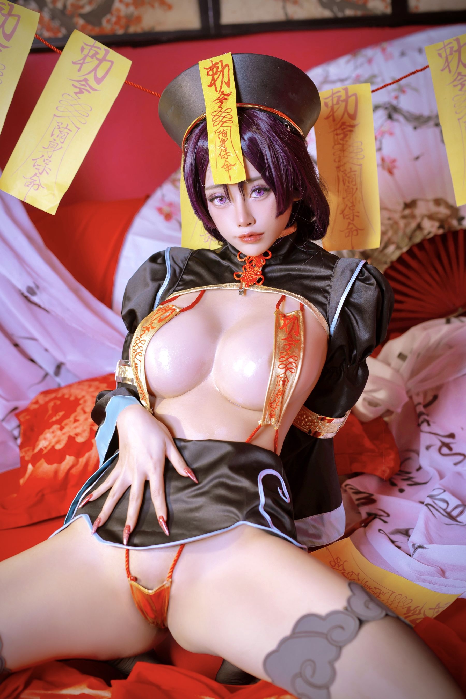 日本性感萝莉Byoru – Mama Jiangshi 小僵尸 Cosplay-第33张