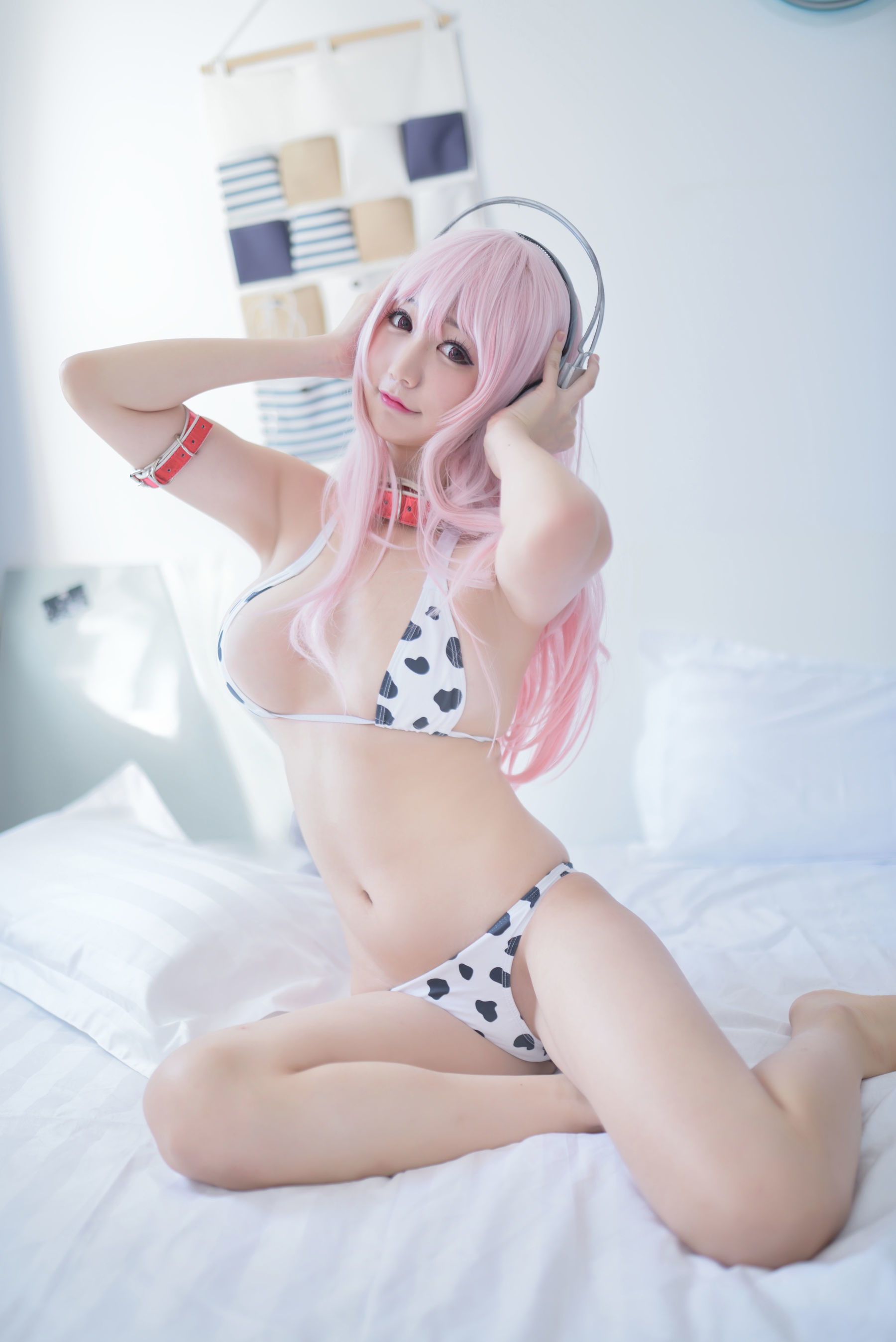 [萝莉COS] NAGISA魔物喵 Super Sonico 索尼子 Cosplay-第31张