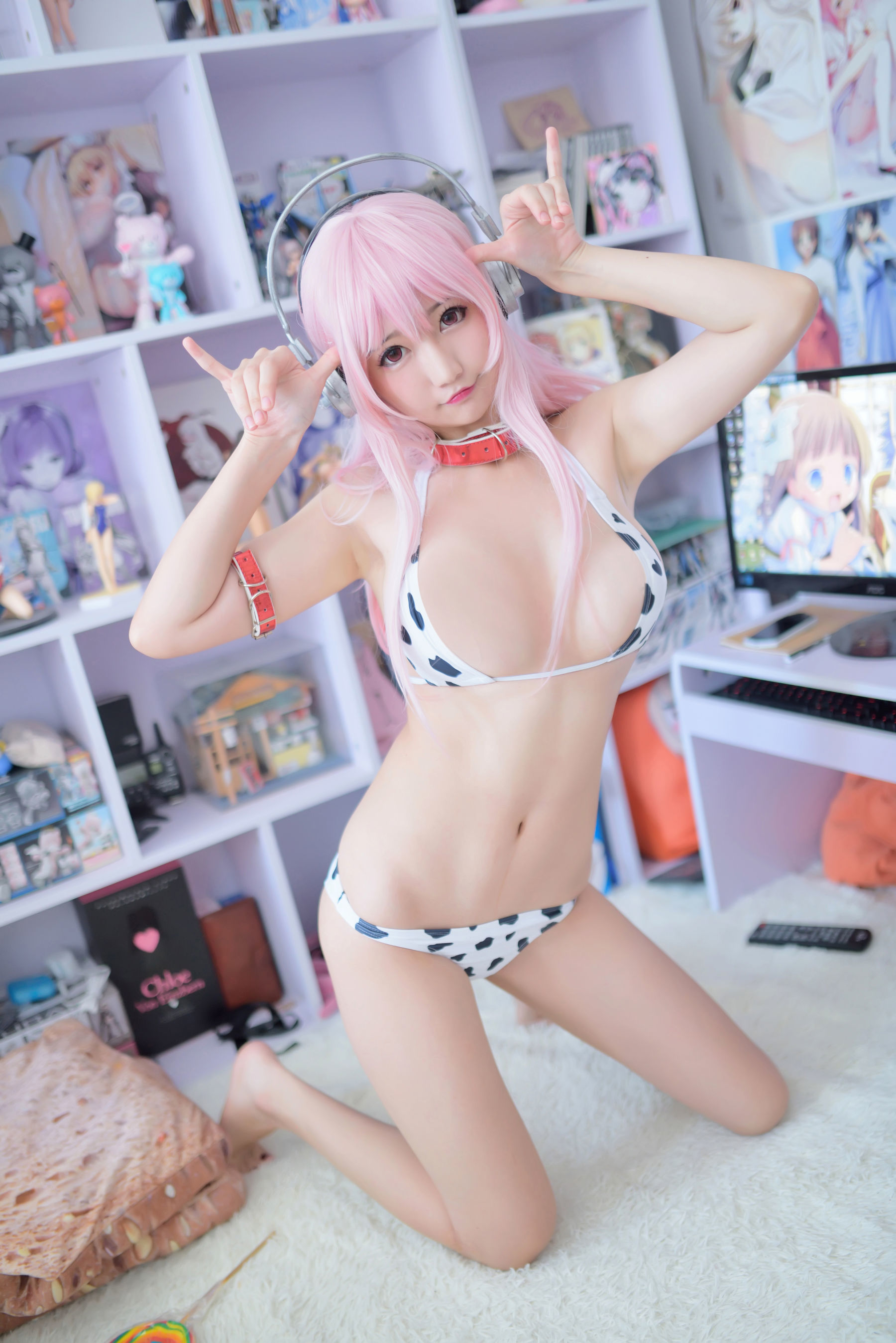 [萝莉COS] NAGISA魔物喵 Super Sonico 索尼子 Cosplay-第27张