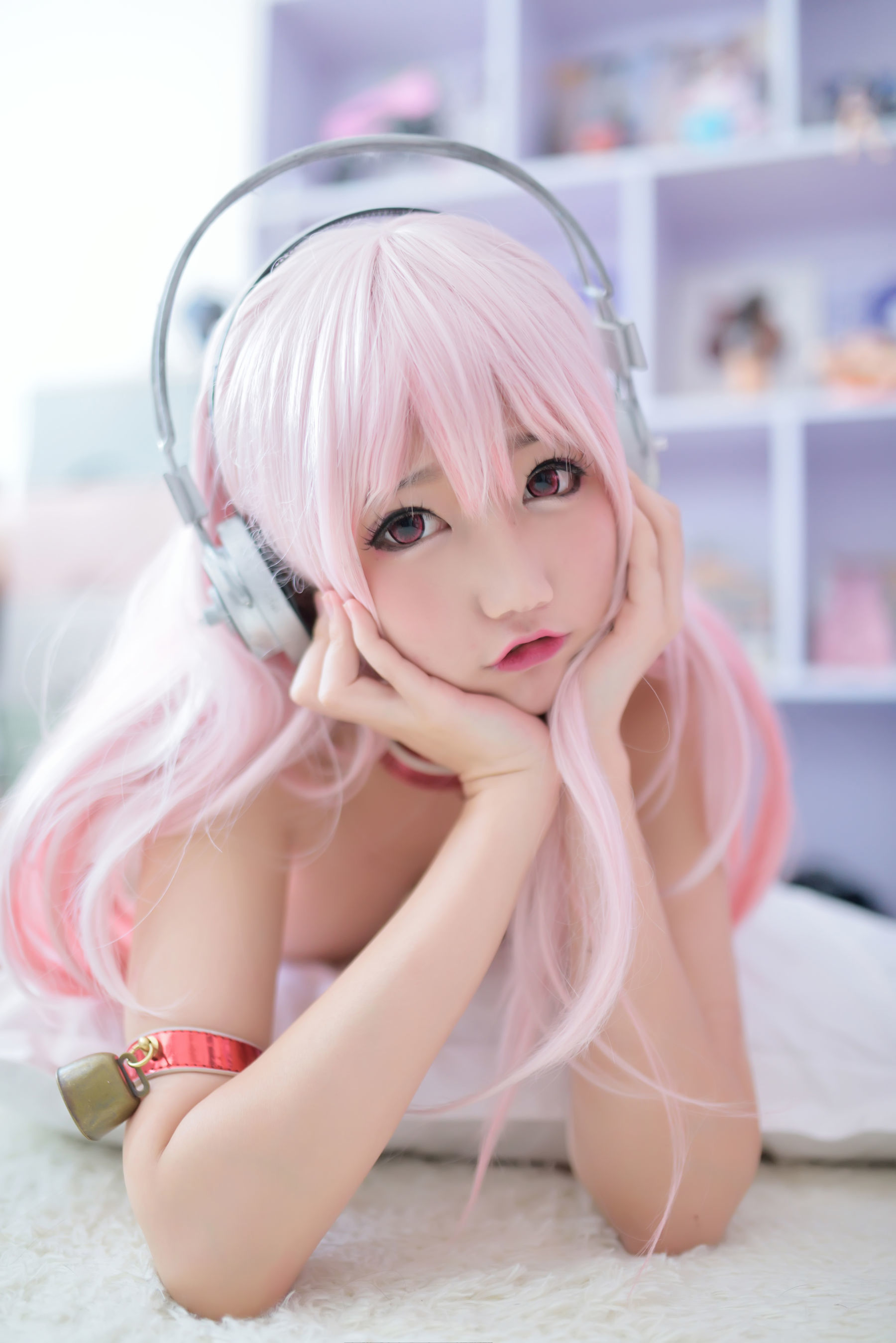 [萝莉COS] NAGISA魔物喵 Super Sonico 索尼子 Cosplay-第29张