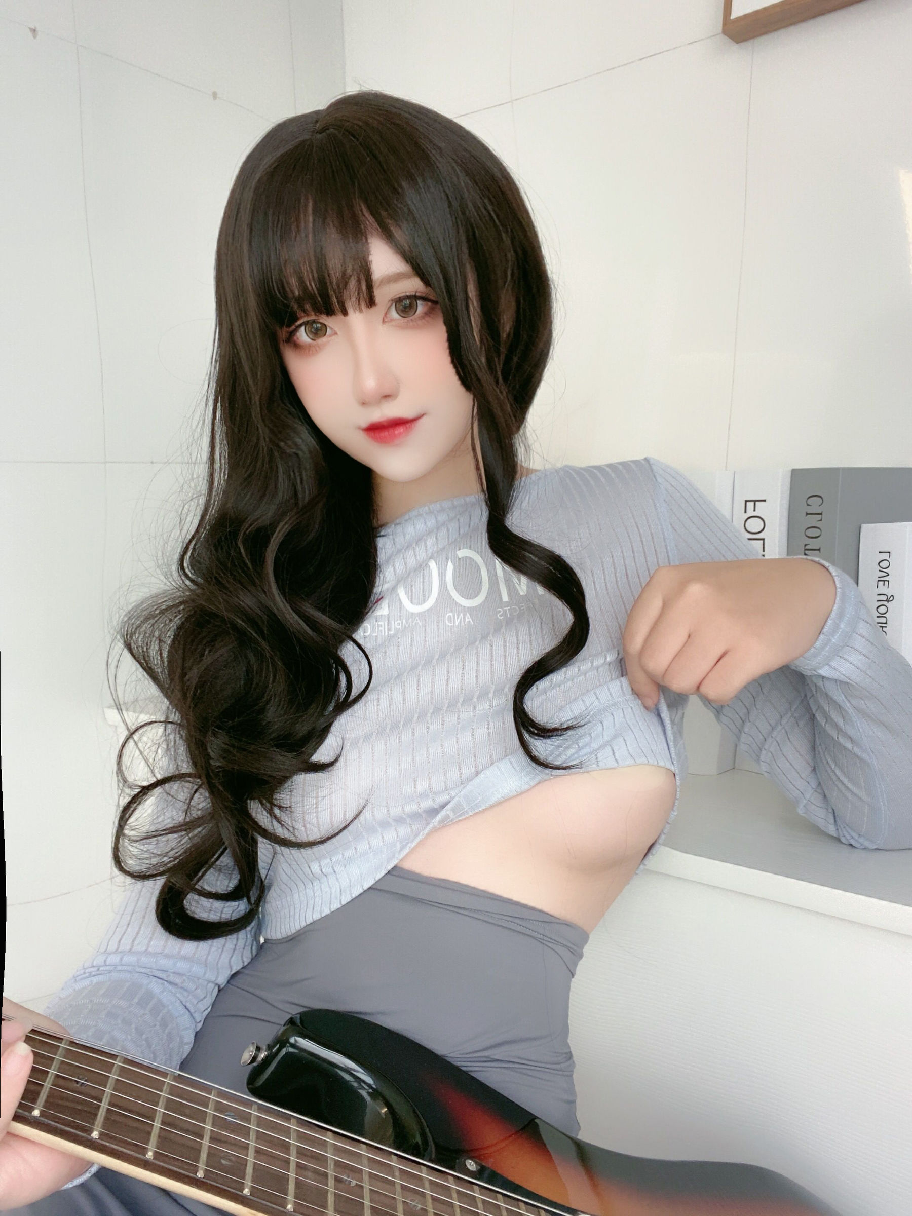 动漫博主九曲Jean – 吉他妹妹 Cosplay-第37张