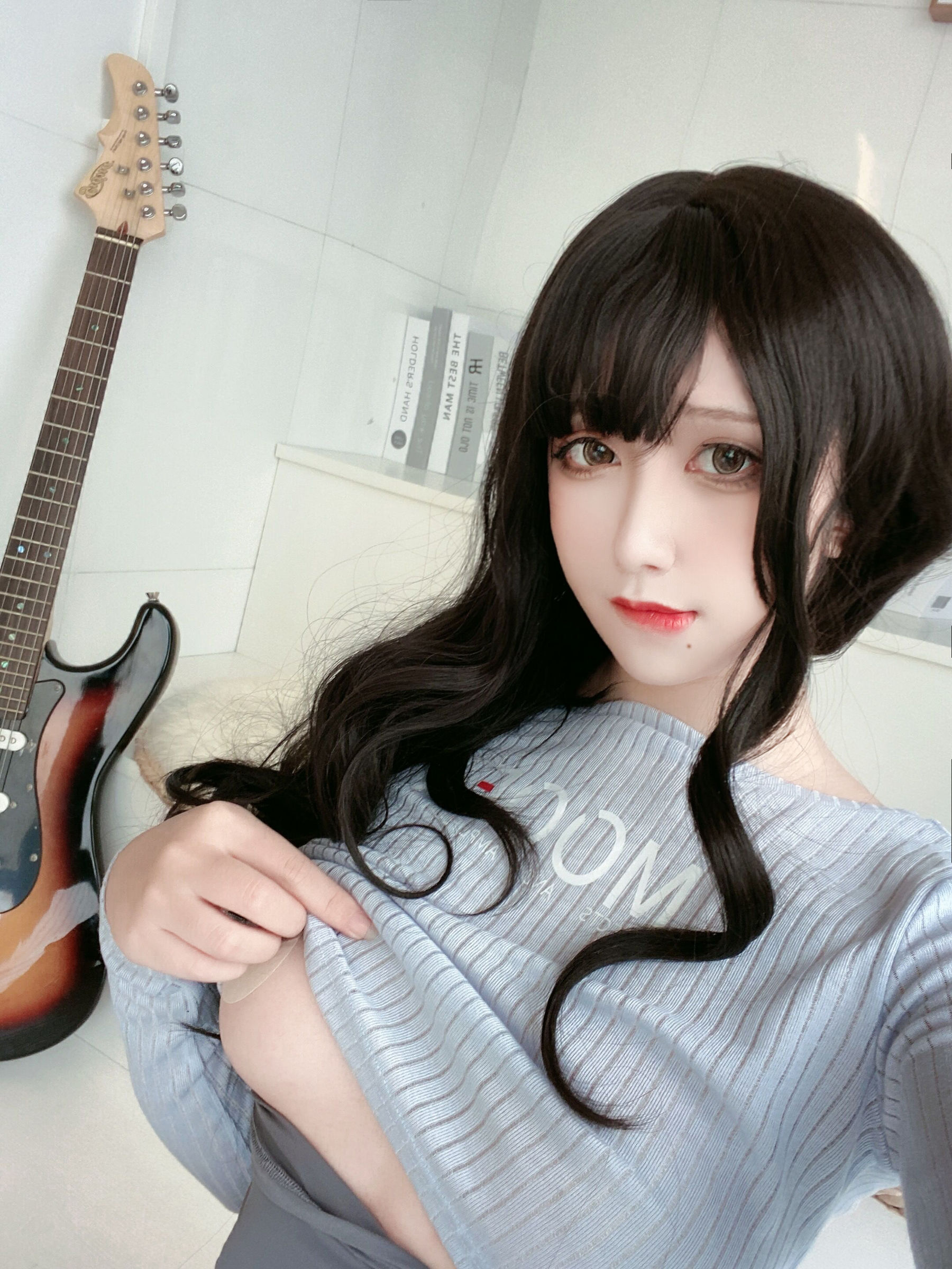动漫博主九曲Jean – 吉他妹妹 Cosplay-第38张
