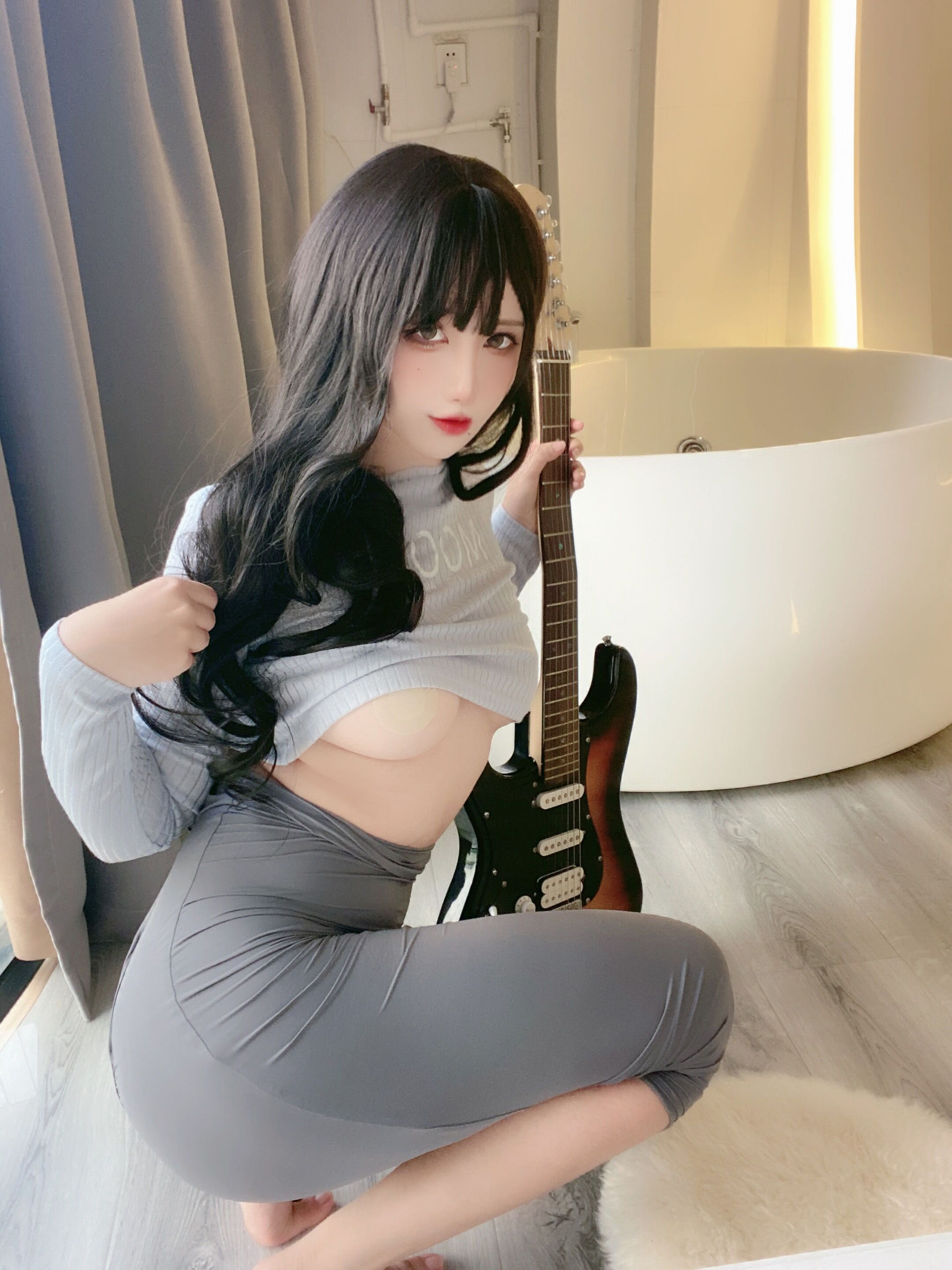 动漫博主九曲Jean – 吉他妹妹 Cosplay-第30张
