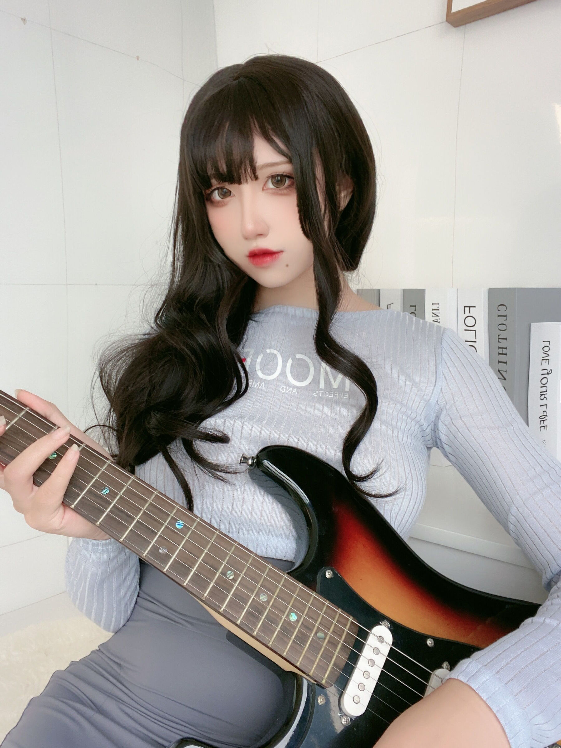 动漫博主九曲Jean – 吉他妹妹 Cosplay-第39张