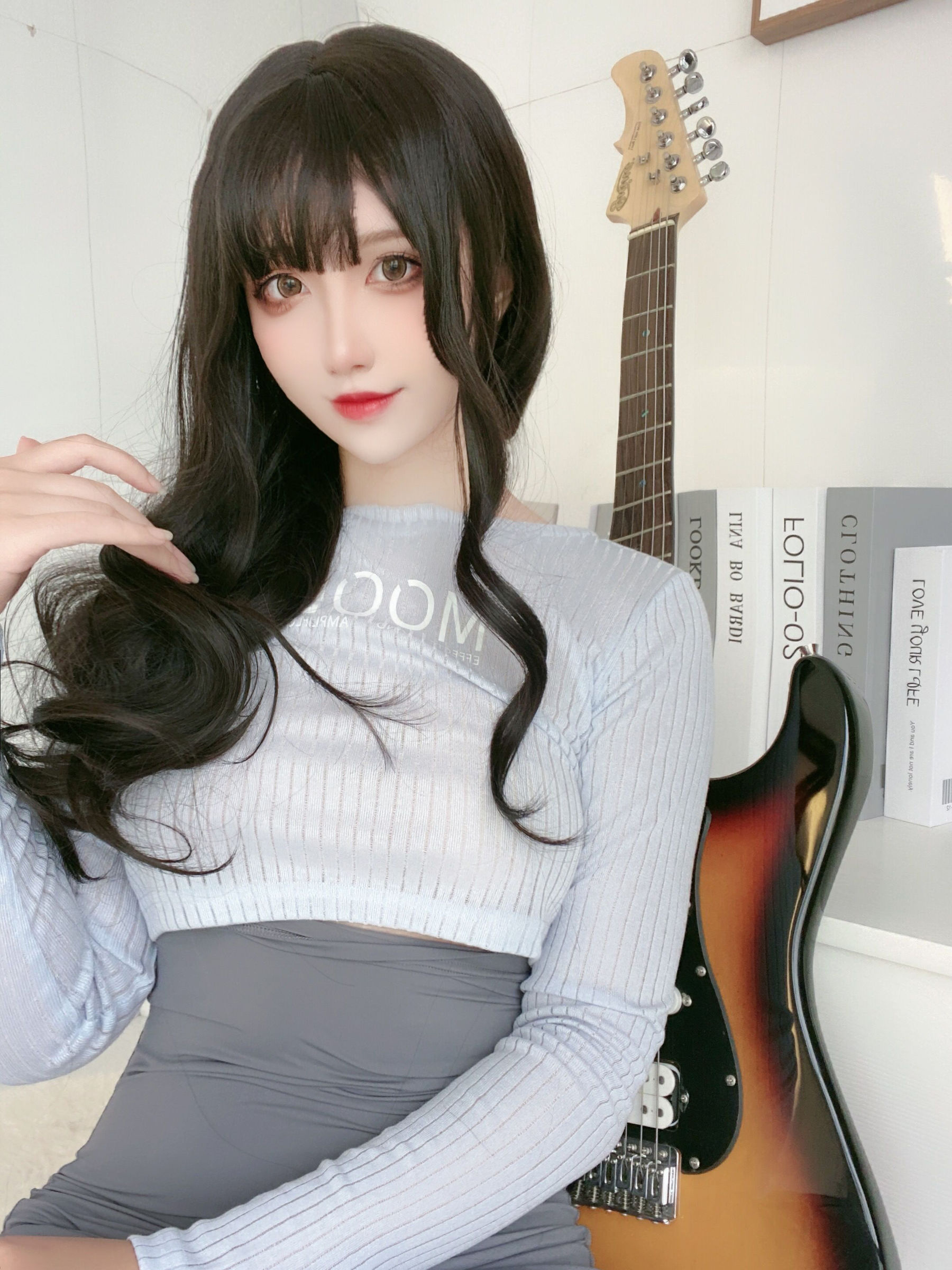 动漫博主九曲Jean – 吉他妹妹 Cosplay-第40张