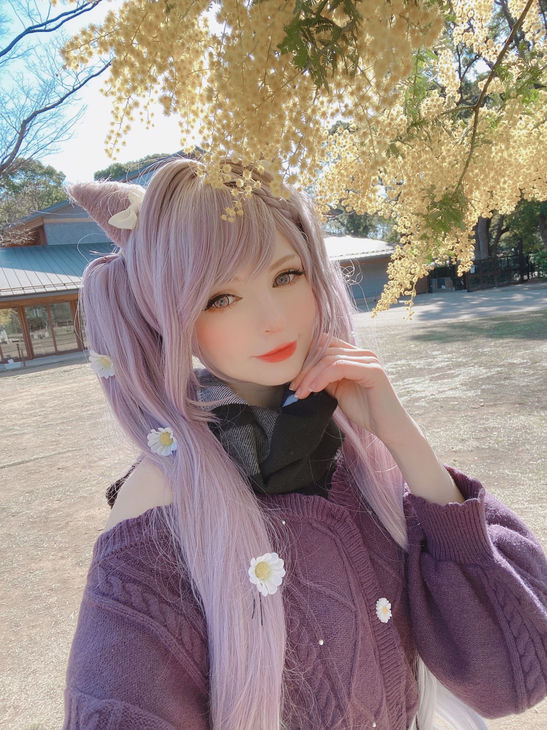 Peach milky – Keqing Genshin Impact Cosplay-第104张