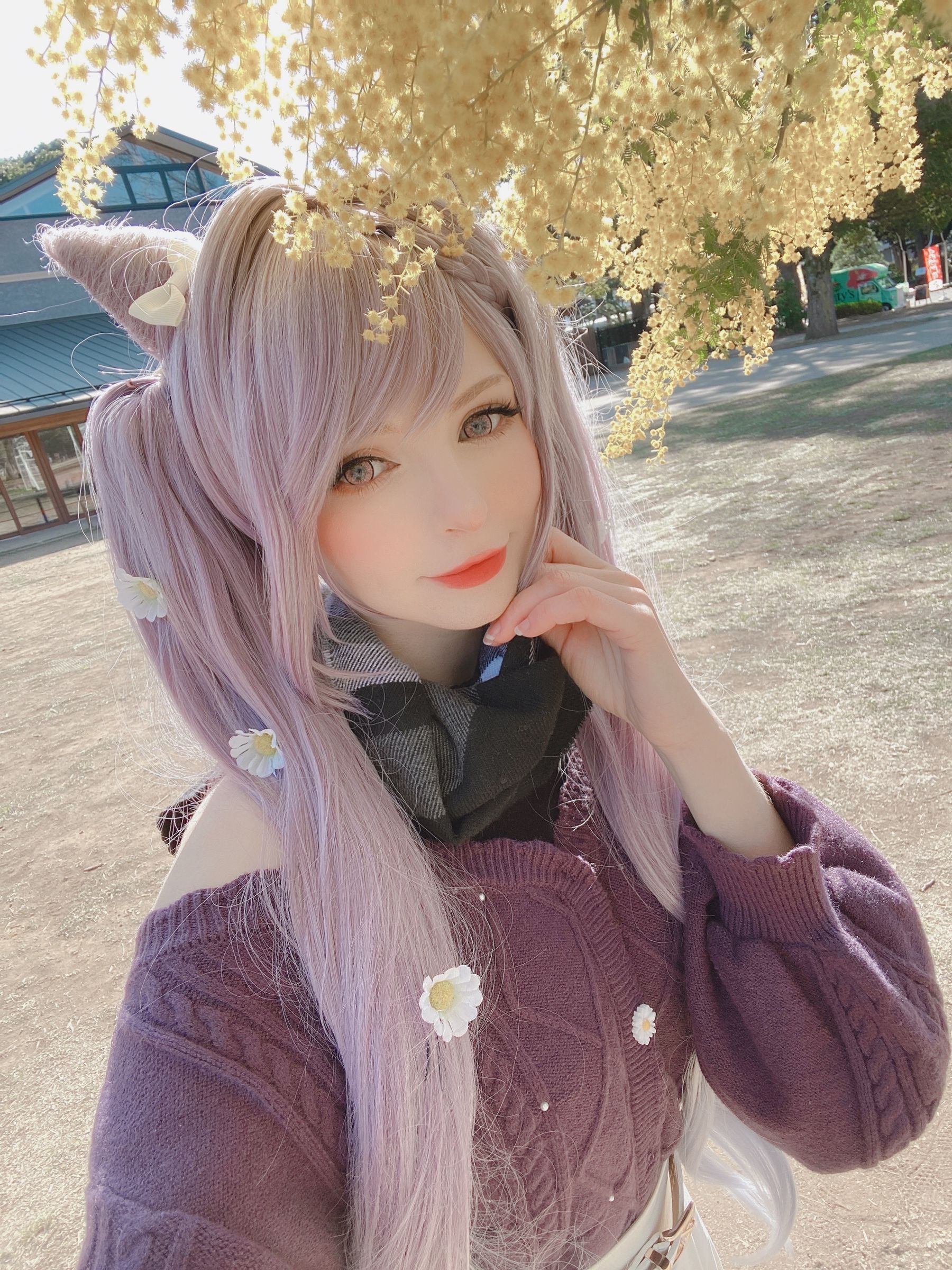 Peach milky – Keqing Genshin Impact Cosplay-第102张