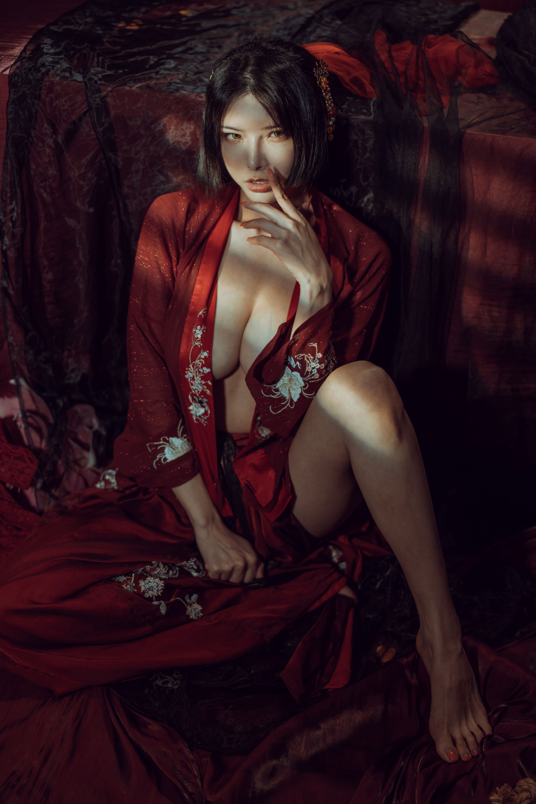 秋和柯基(夏小秋秋秋) – 昏红帐 Cosplay-第49张