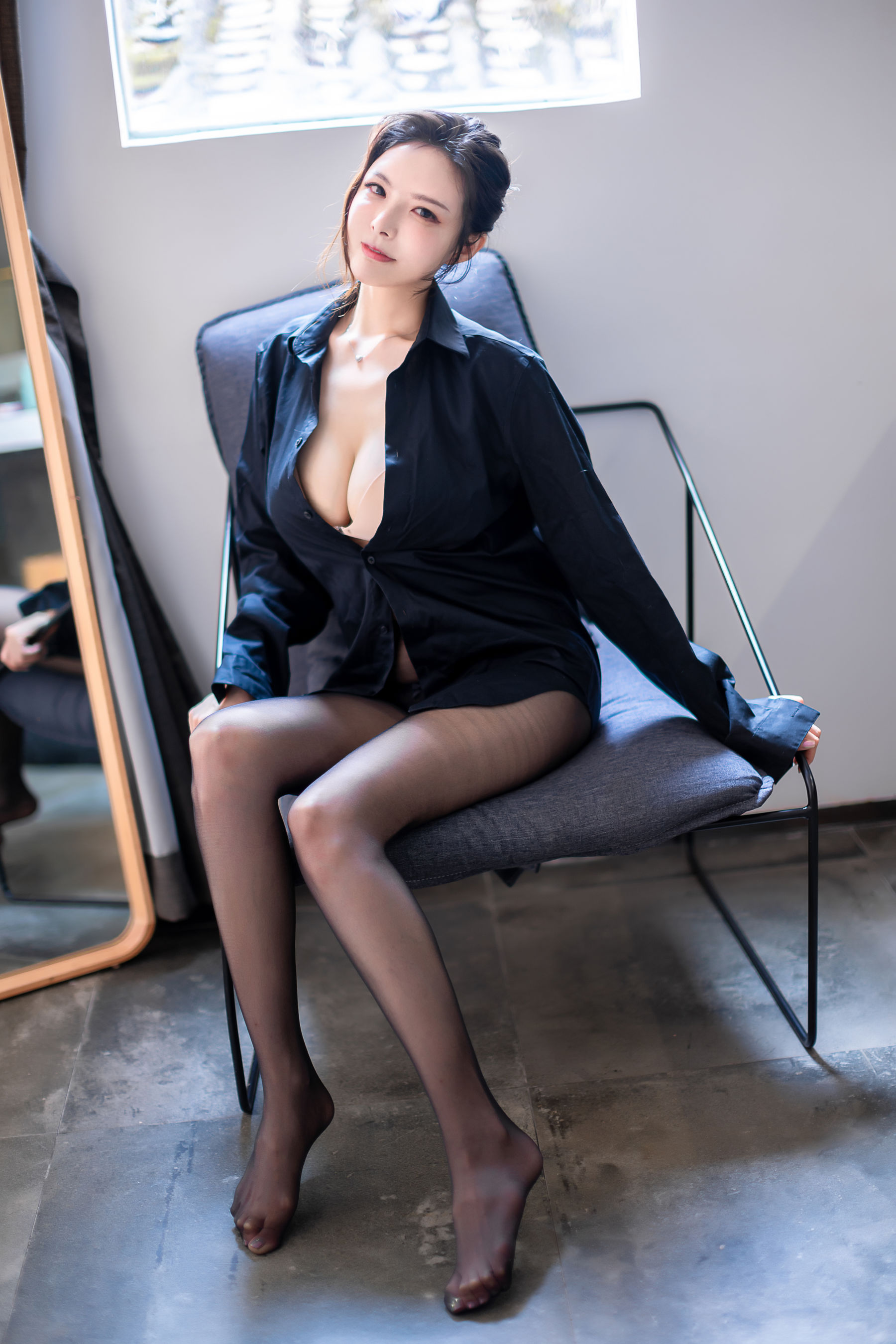 秋和柯基(夏小秋秋秋) – 黑色衬衫 Cosplay-第33张