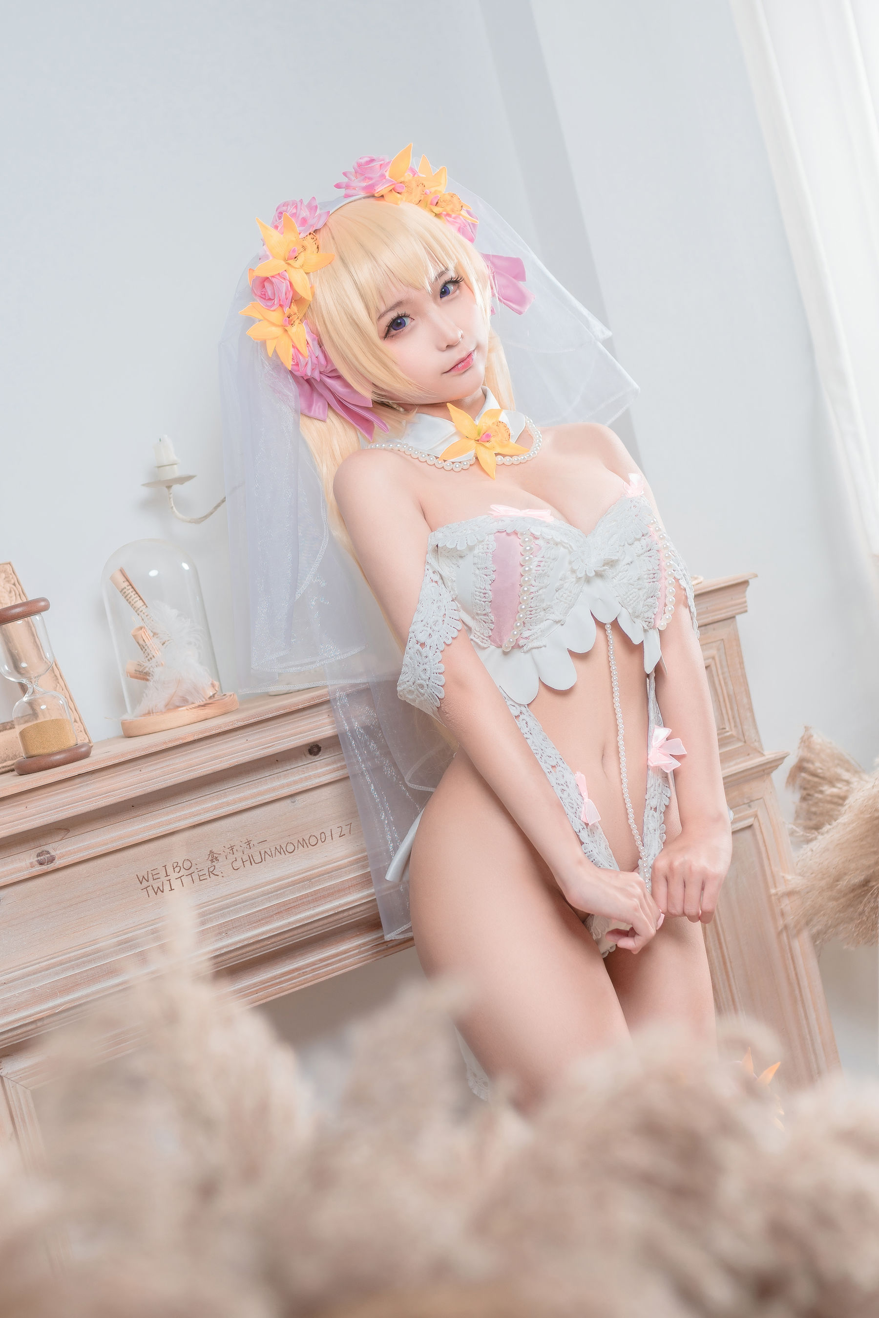 动漫博主蠢沫沫 – 赫葵特 Cosplay-第38张