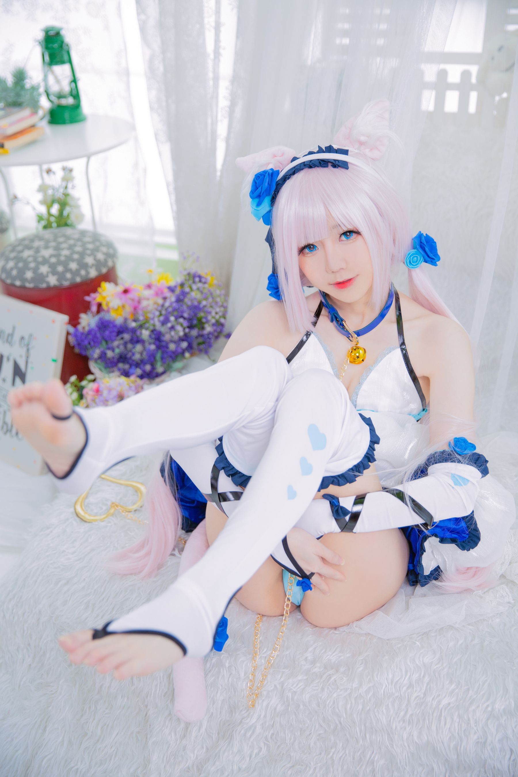 Sally Dorasnow – Nekopara Vanilla Lingerie Cosplay-第40张