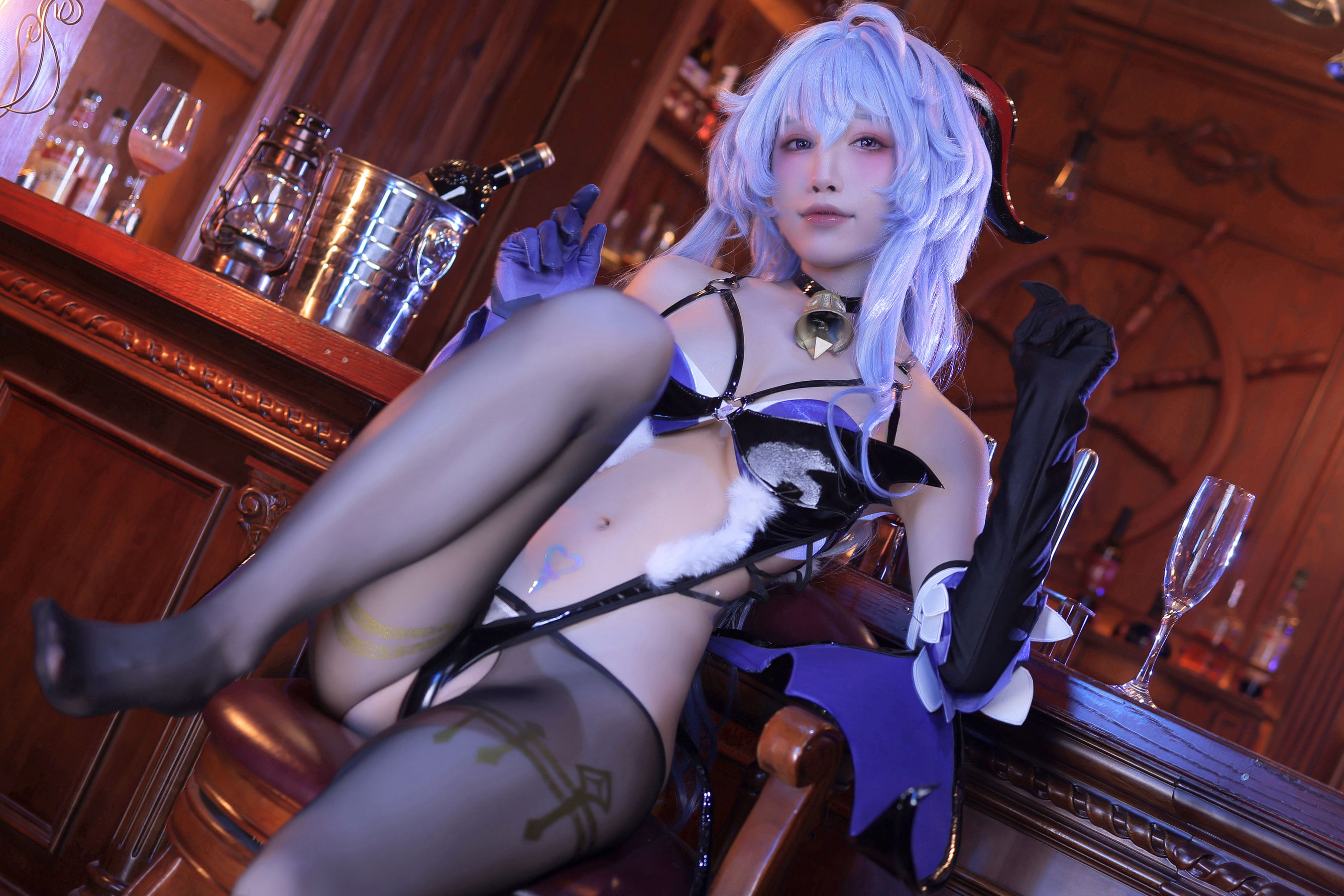 动漫博主水淼aqua – 甘雨-同人魅魔 Cosplay-第74张