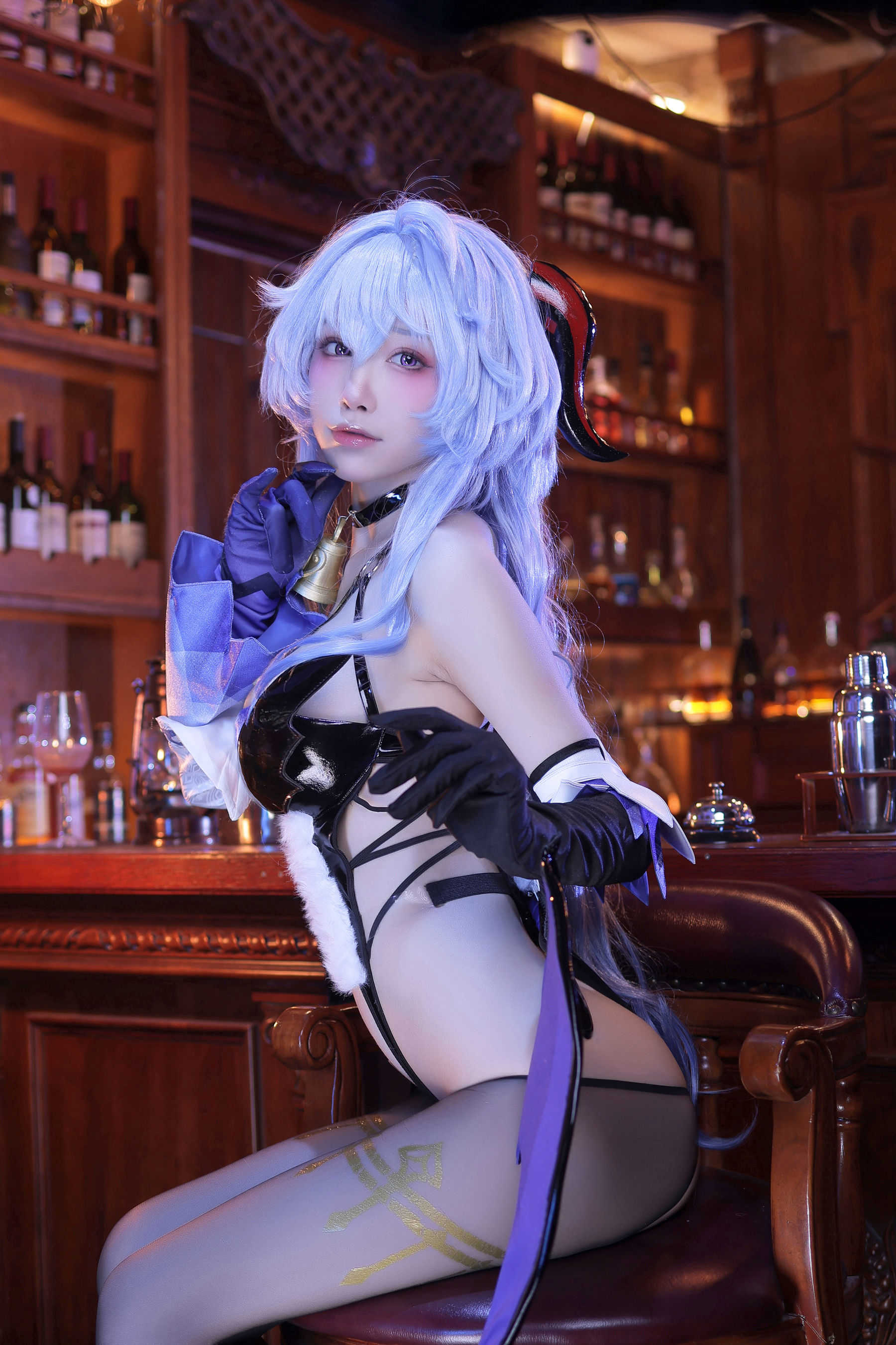 动漫博主水淼aqua – 甘雨-同人魅魔 Cosplay-第72张