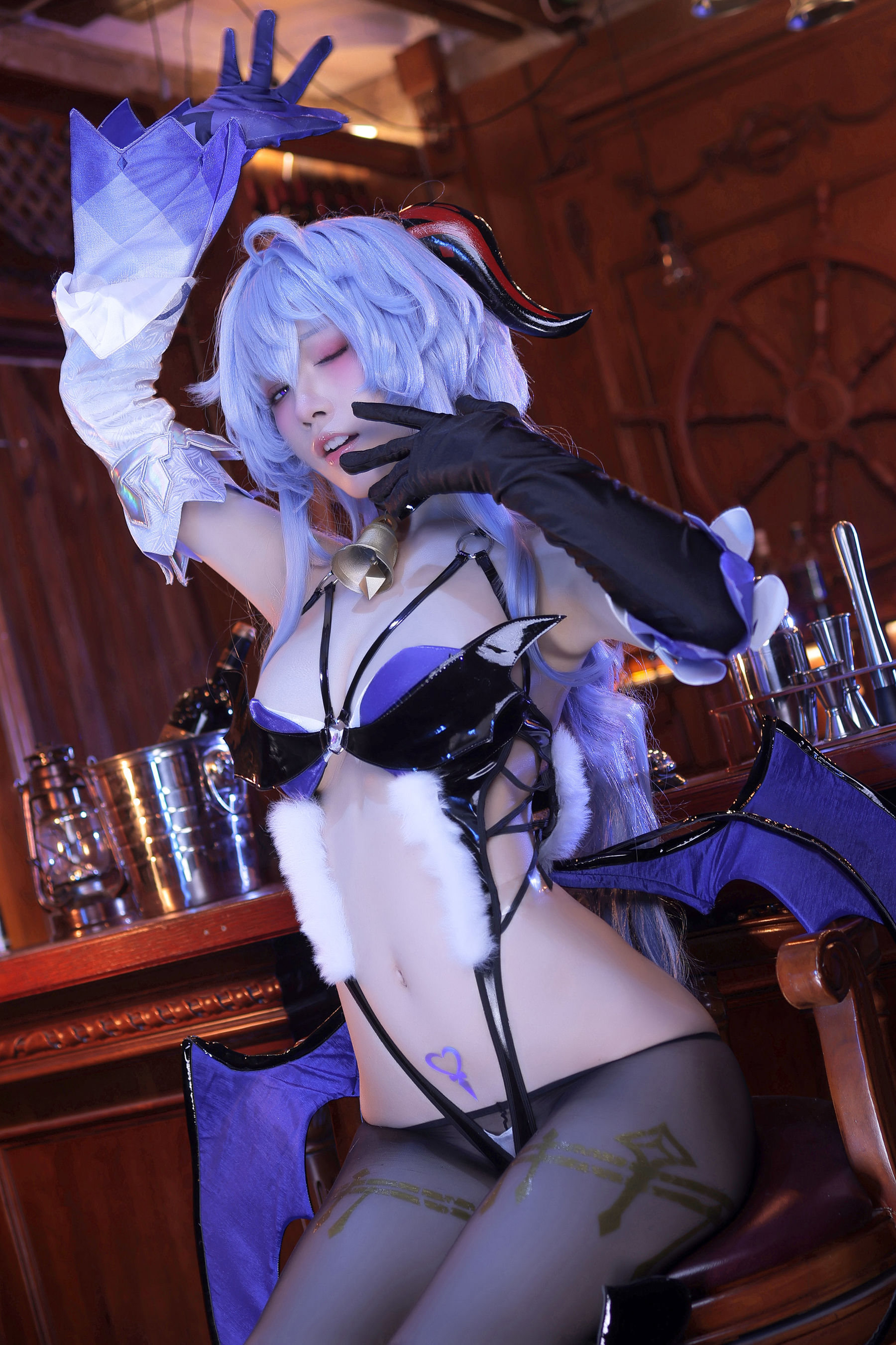 动漫博主水淼aqua – 甘雨-同人魅魔 Cosplay-第75张