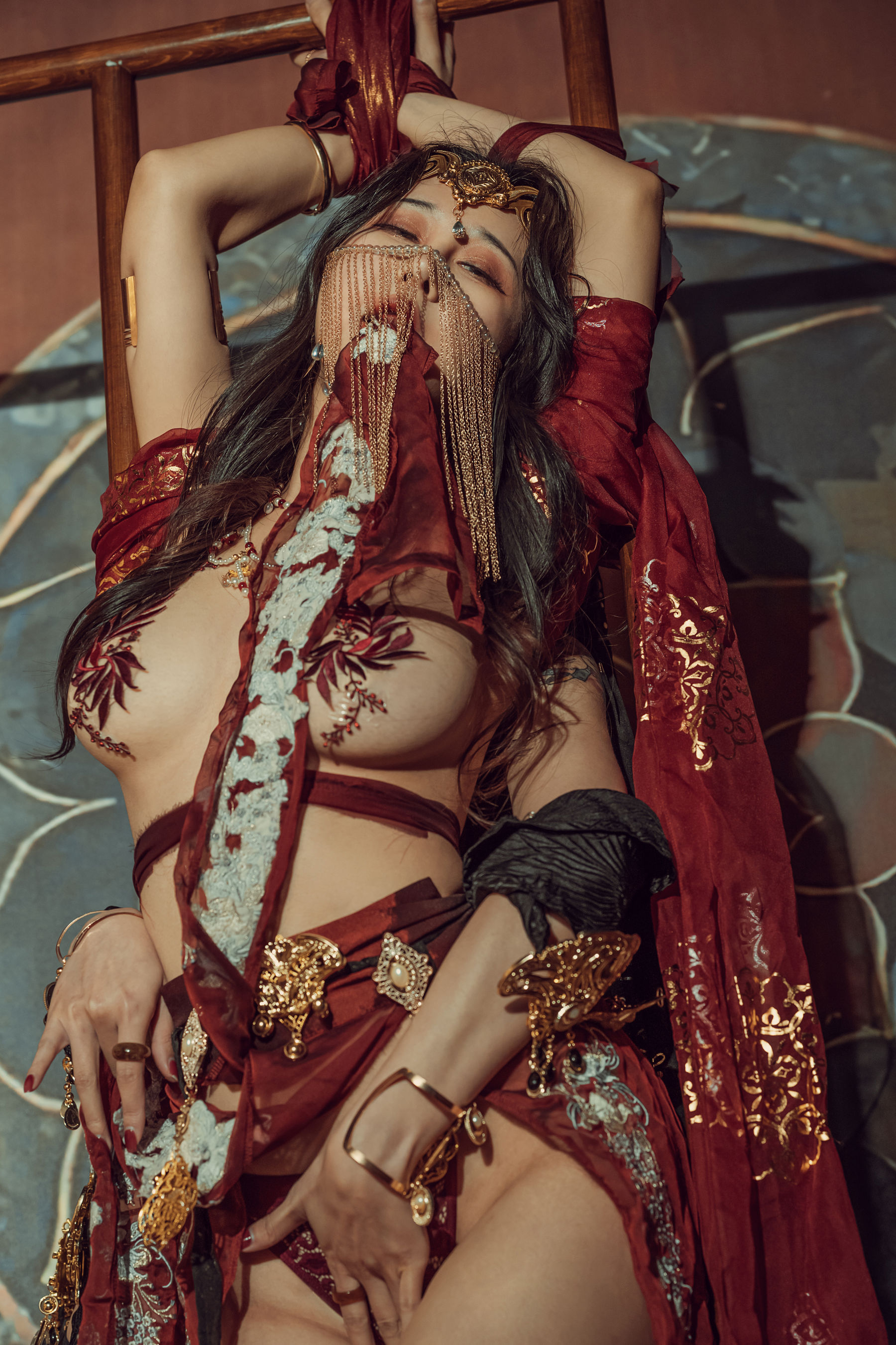 云溪溪 – 奶桃桃 双人古风 Cosplay-第33张
