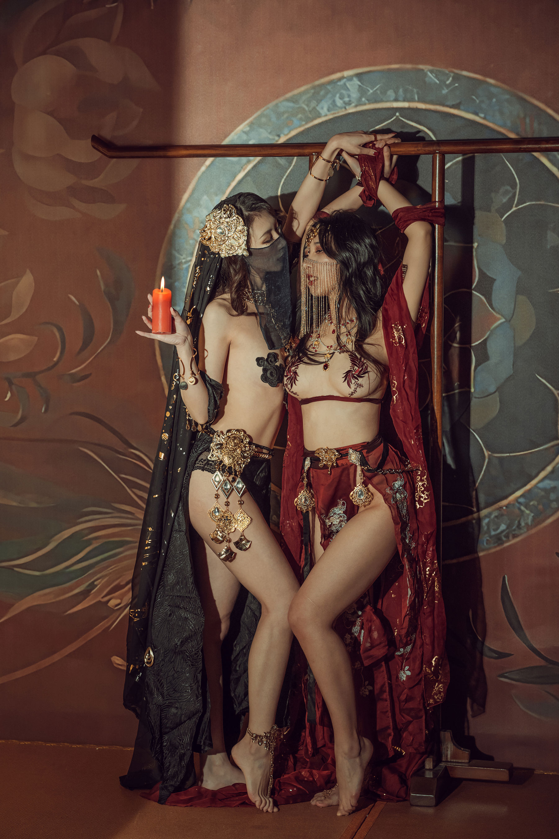 云溪溪 – 奶桃桃 双人古风 Cosplay-第32张