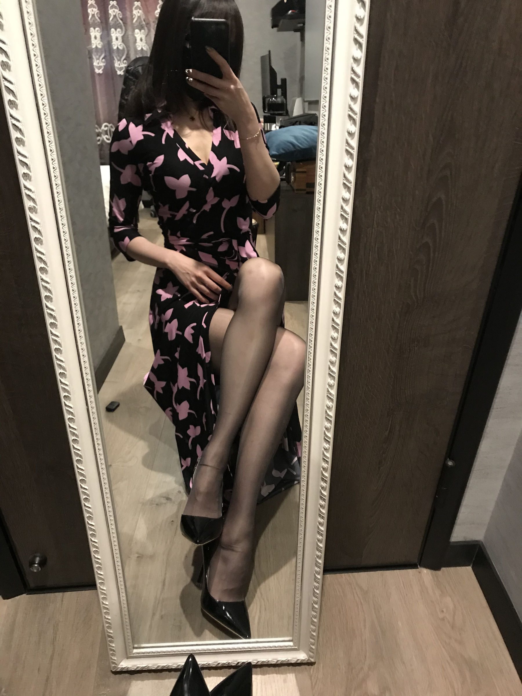 丝足博主麋鹿_Monroe 2020.03.23 包臀黑丝 Cosplay-第39张