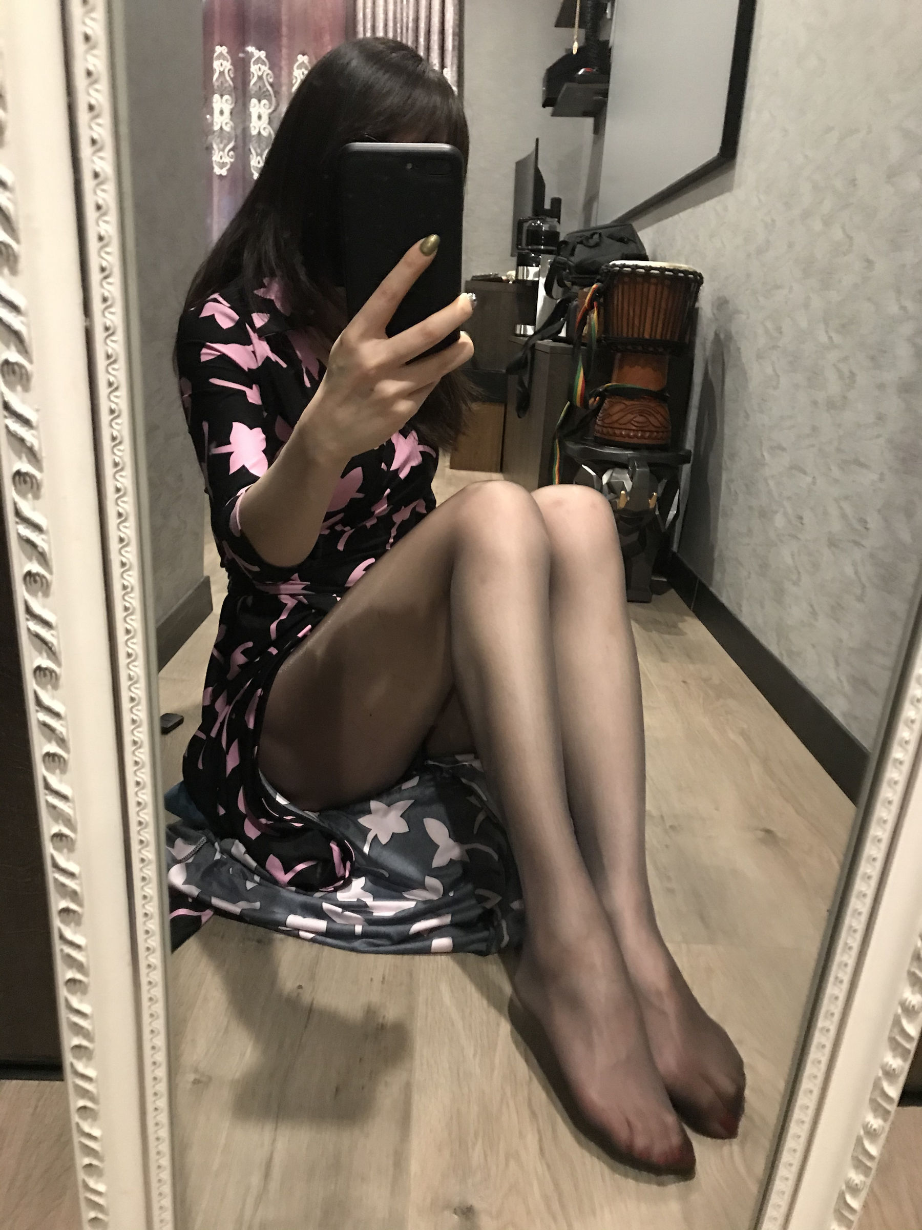 丝足博主麋鹿_Monroe 2020.03.23 包臀黑丝 Cosplay-第50张