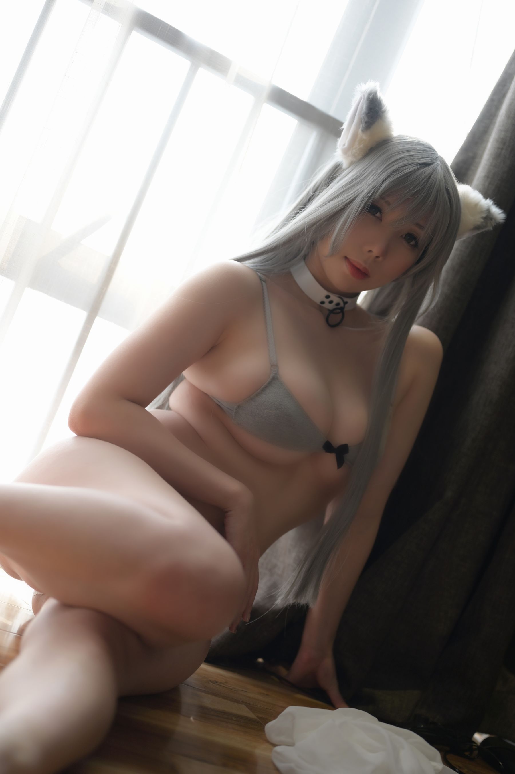二次元巨乳美女鹿野希 – 肉肉的可爱 Cosplay-第51张