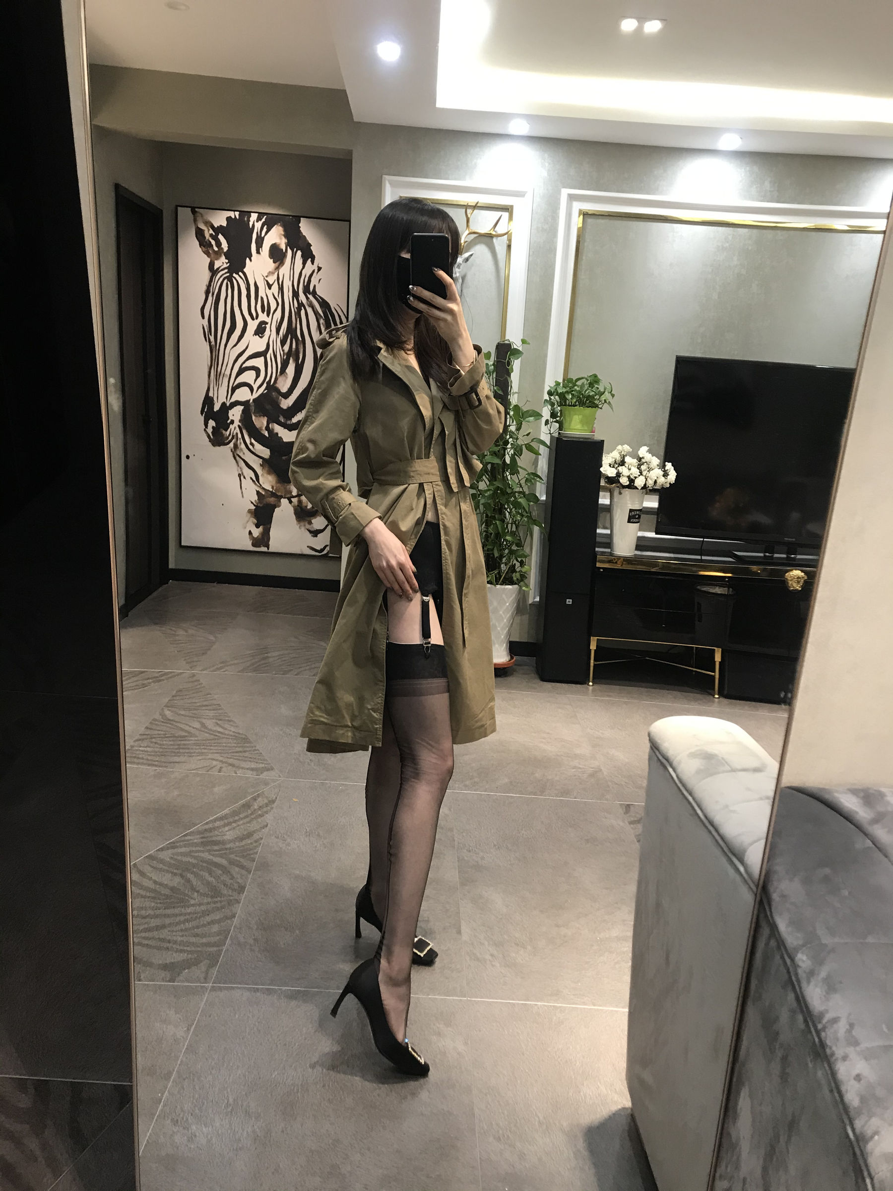 丝足博主麋鹿_Monroe 2020.04.13 皮草丝惑 Cosplay-第46张