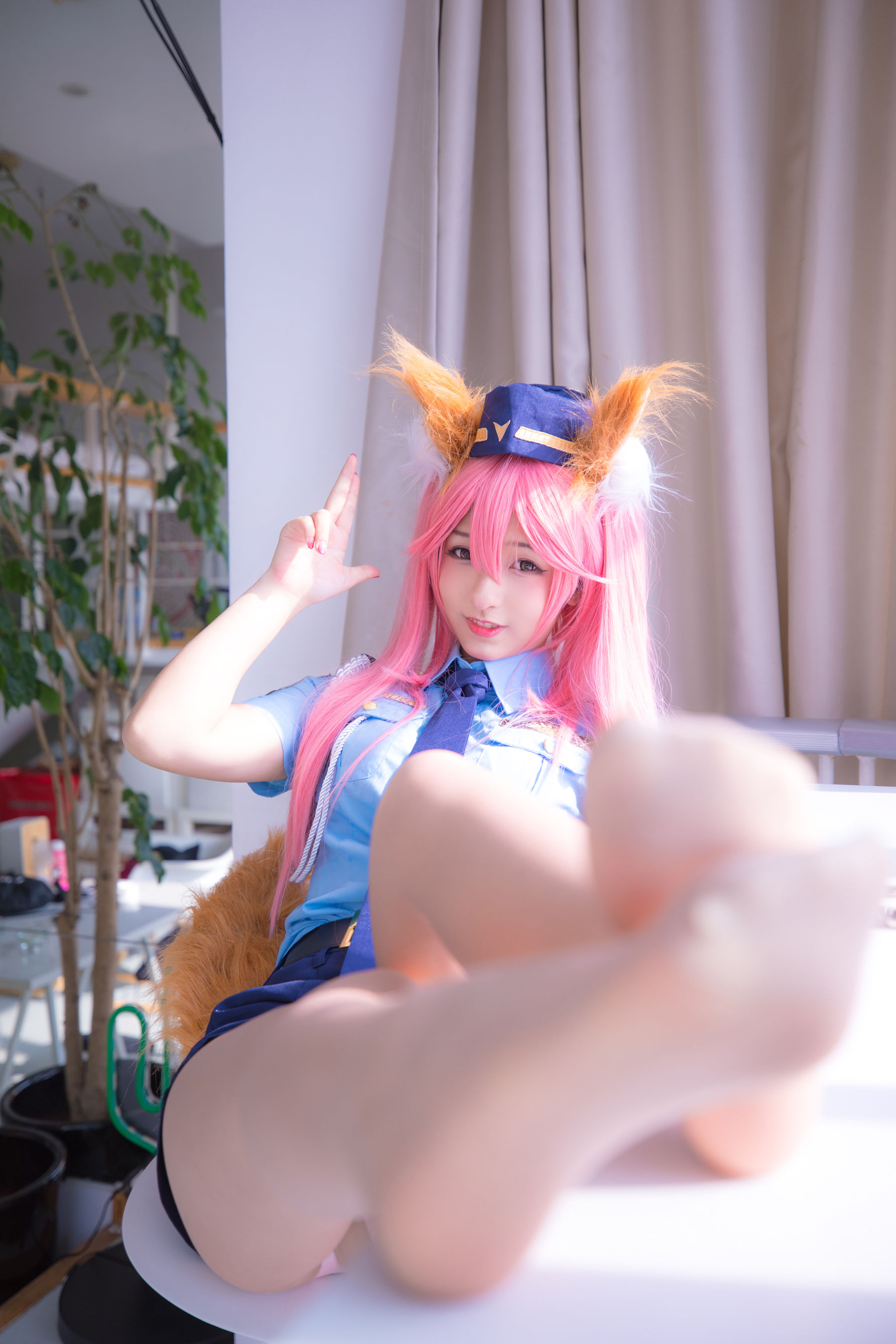 [萝莉COS] 神楽板真冬 後で逮捕してもいい？ Cosplay-第119张