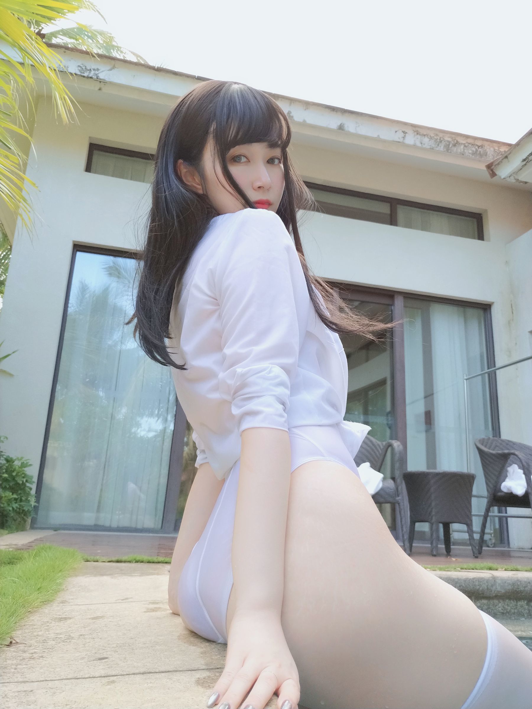 Coser小姐姐白银 – 游泳课 Cosplay-第88张