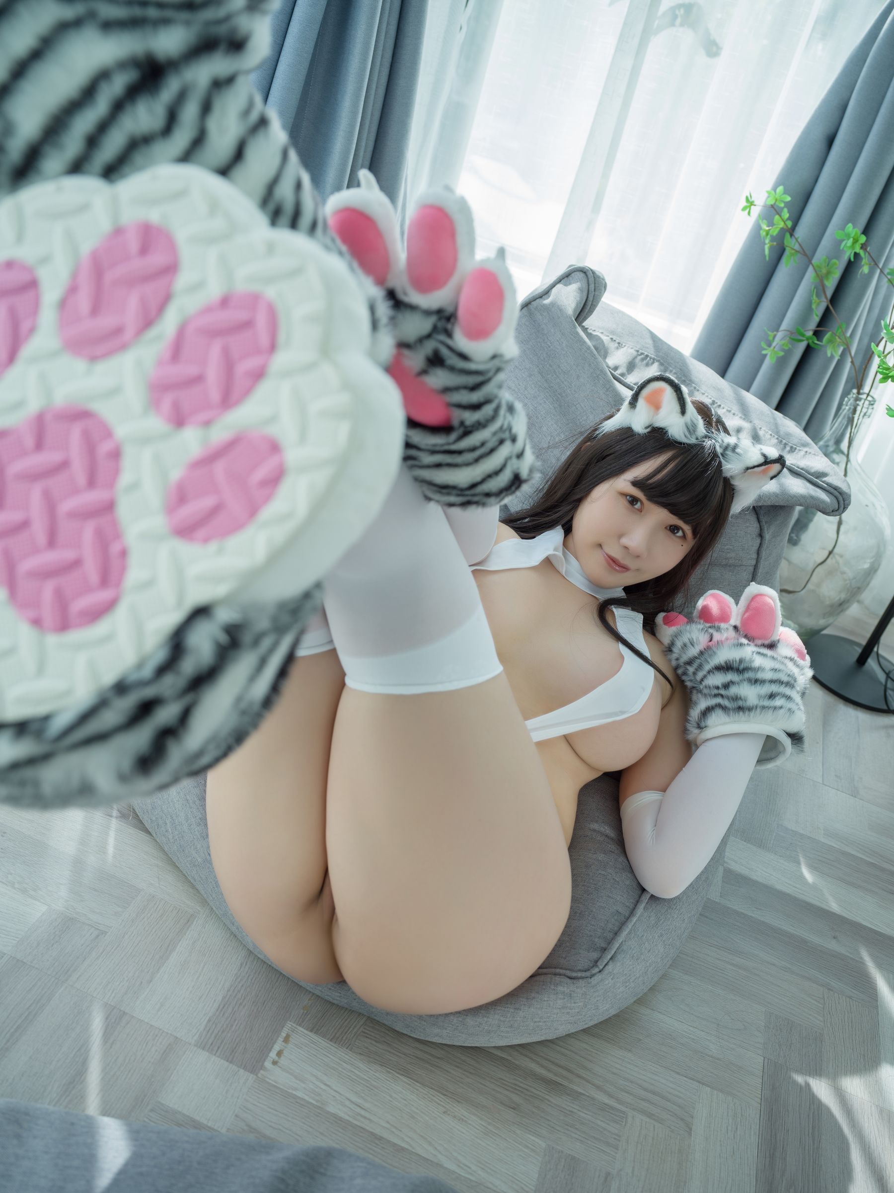 麻花麻花酱 – 小老虎 Cosplay-第32张