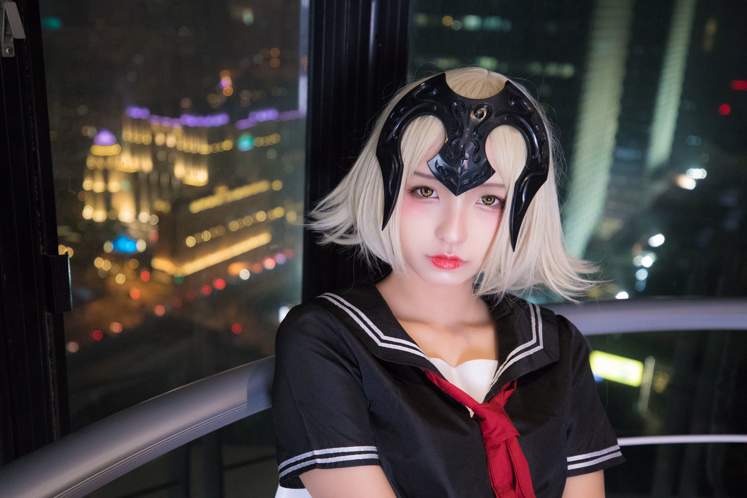 [萝莉COS] 神楽板真冬 放课后 Cosplay-第123张
