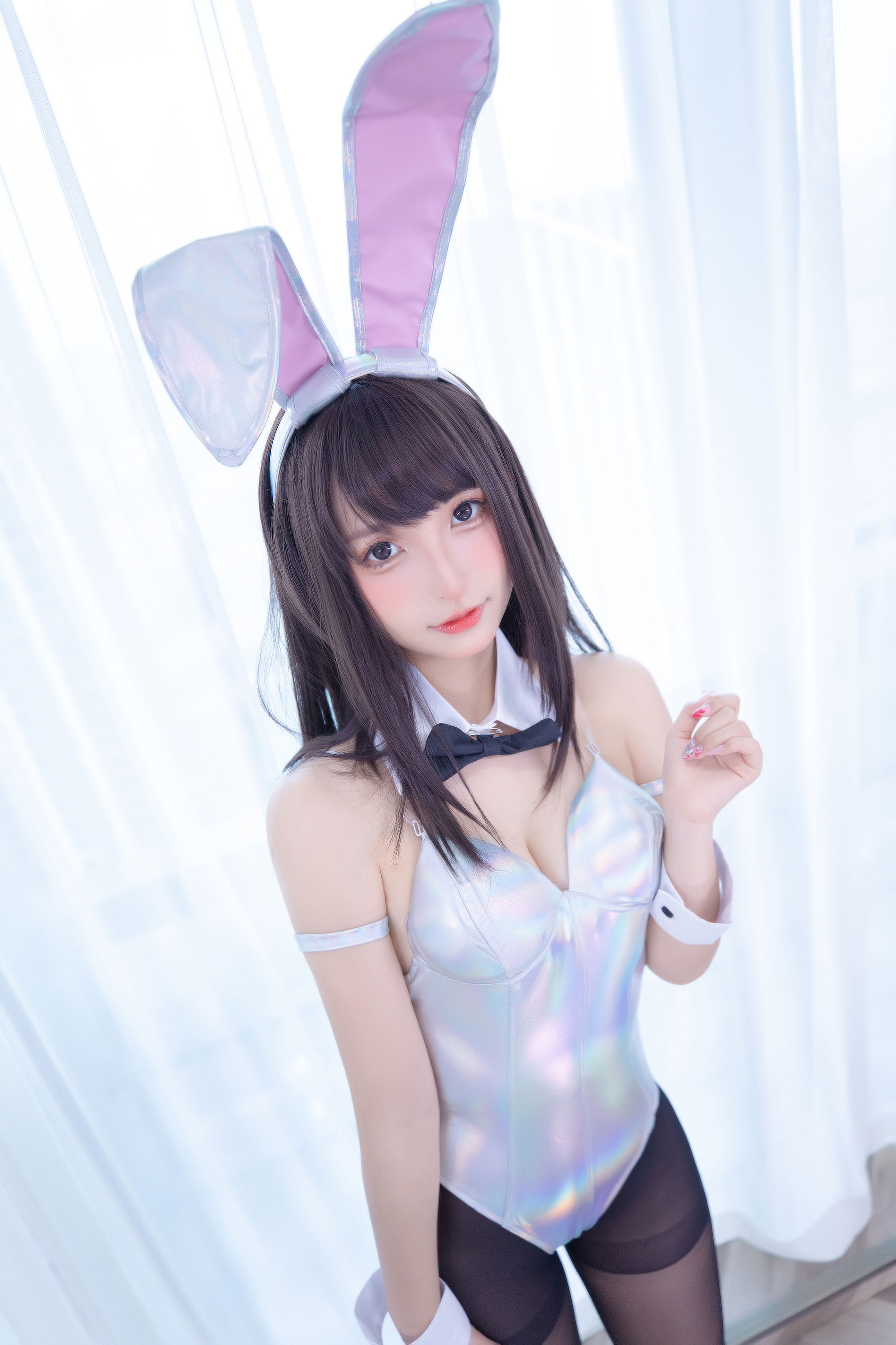 萝莉神楽板真冬之バニーバブル Cosplay-第125张