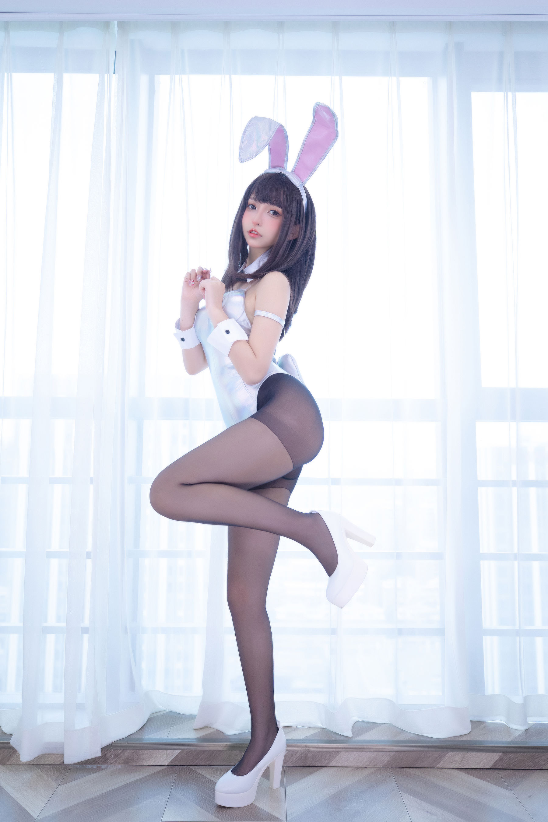 萝莉神楽板真冬之バニーバブル Cosplay-第127张