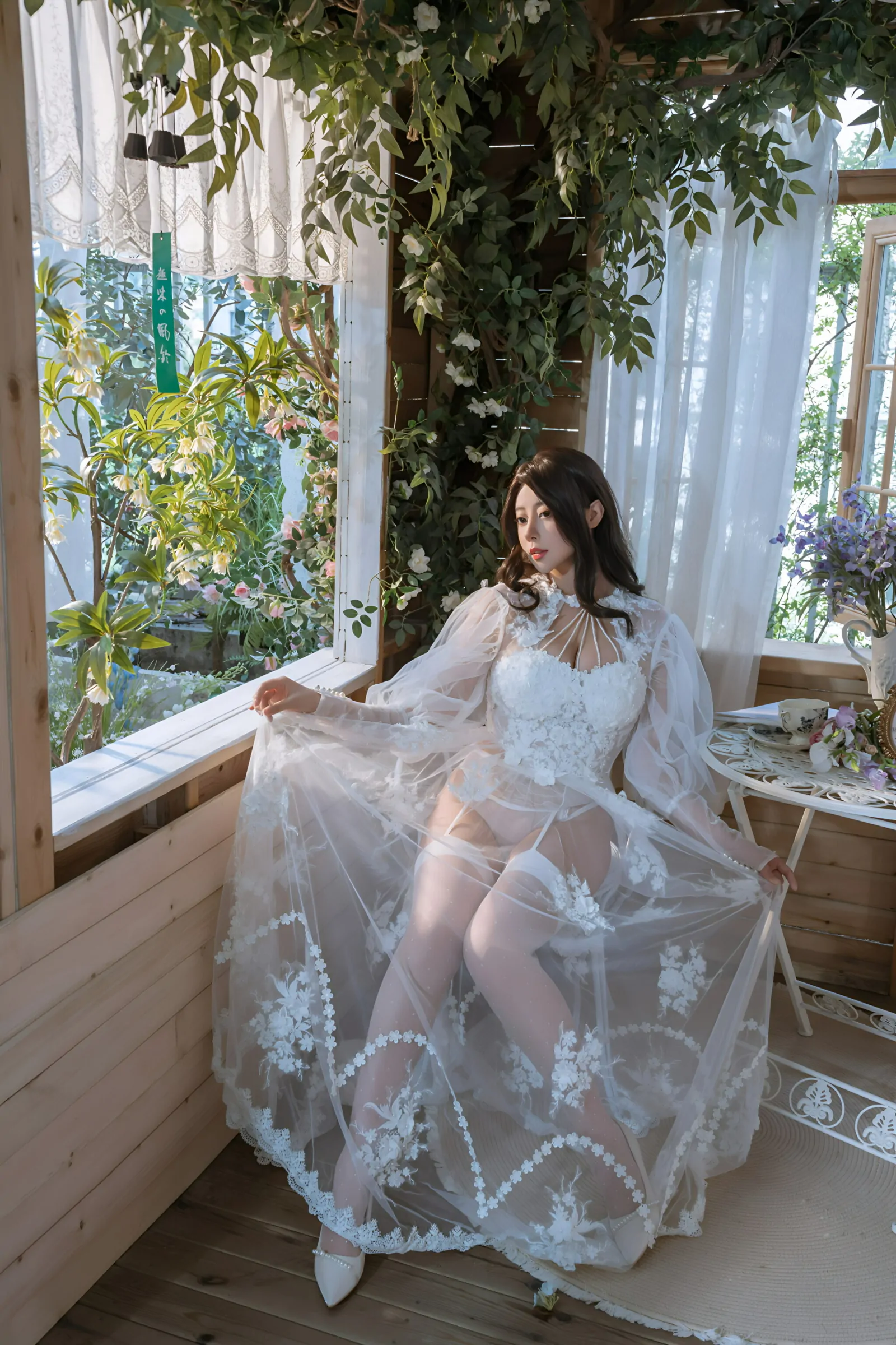 奈汐酱nice  下午茶 Cosplay-第3张