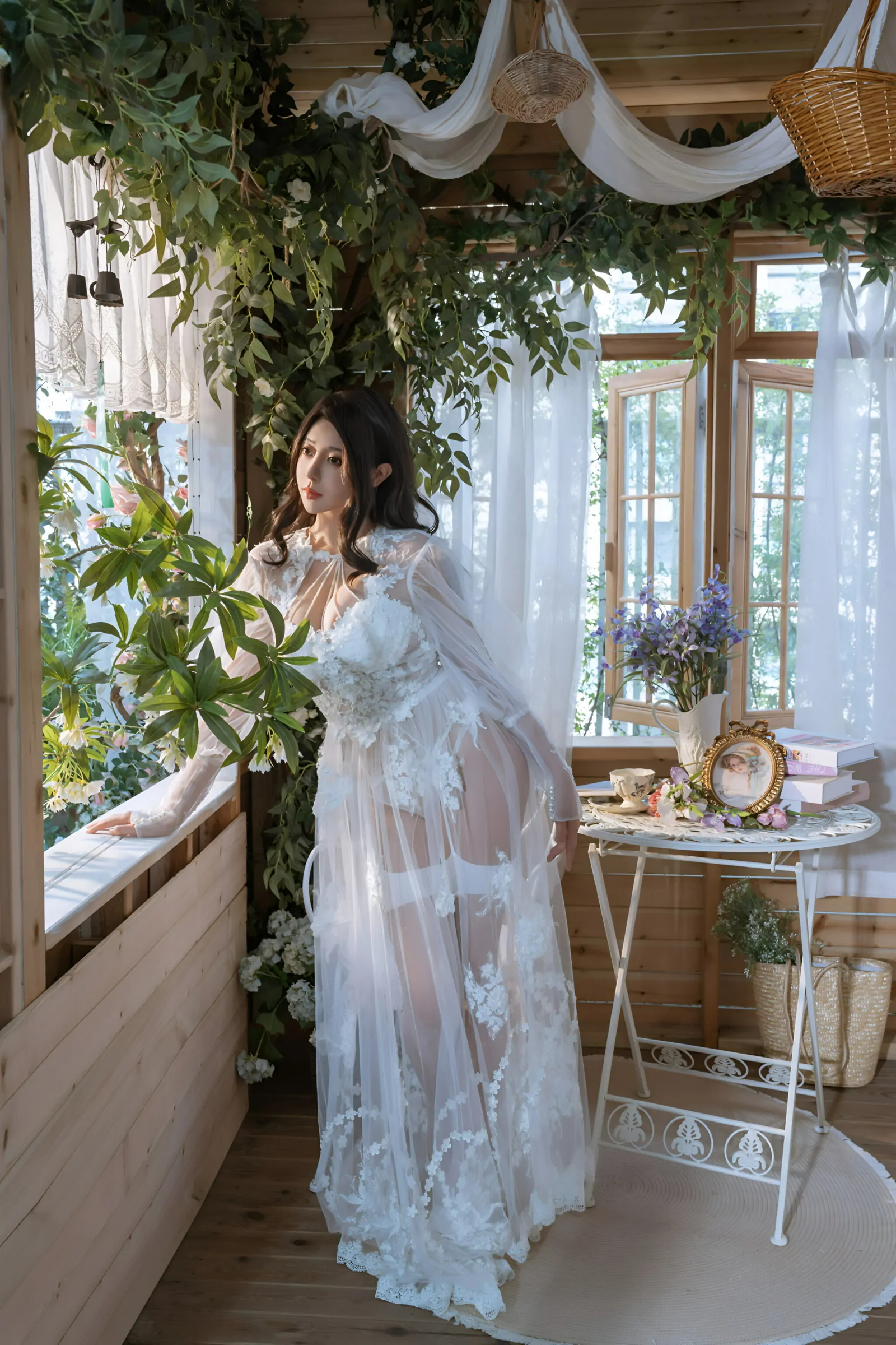 奈汐酱nice  下午茶 Cosplay-第69张