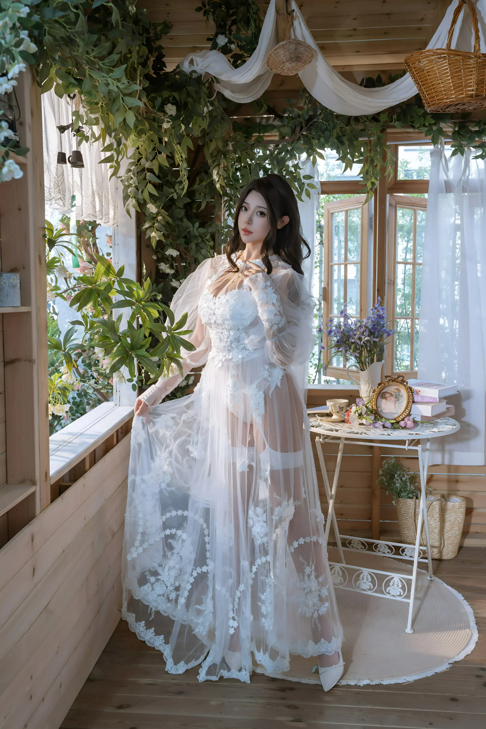 奈汐酱nice  下午茶 Cosplay-第71张