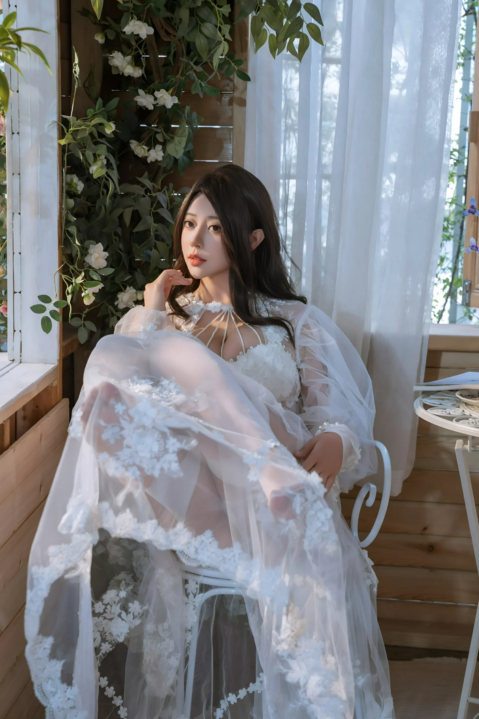 奈汐酱nice  下午茶 Cosplay-第9张