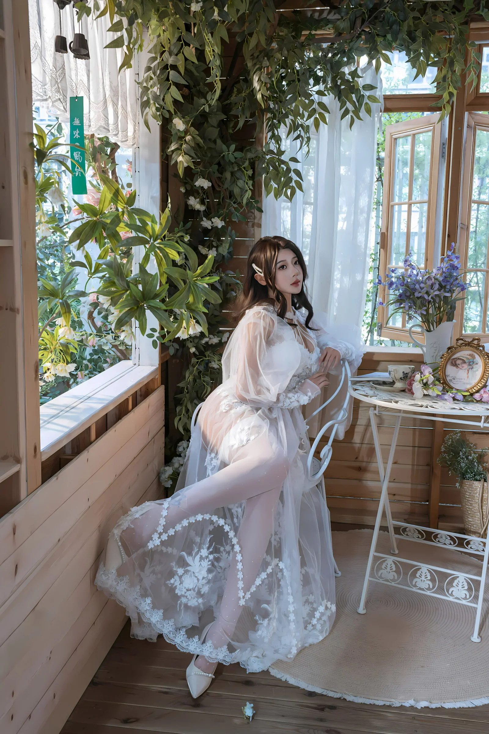 奈汐酱nice  下午茶 Cosplay-第73张