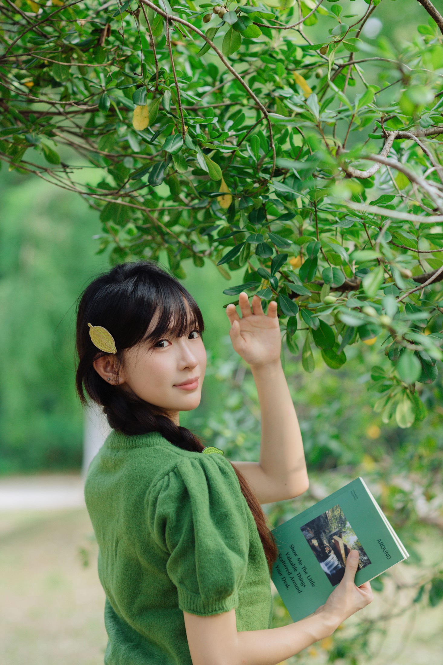 苗苗 – 《林间绿意》[25P] 插图1